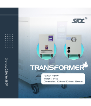 10KW Transformer 3-phase 220V to 380V for Laser Cleaning Machine Laser Welding Machine